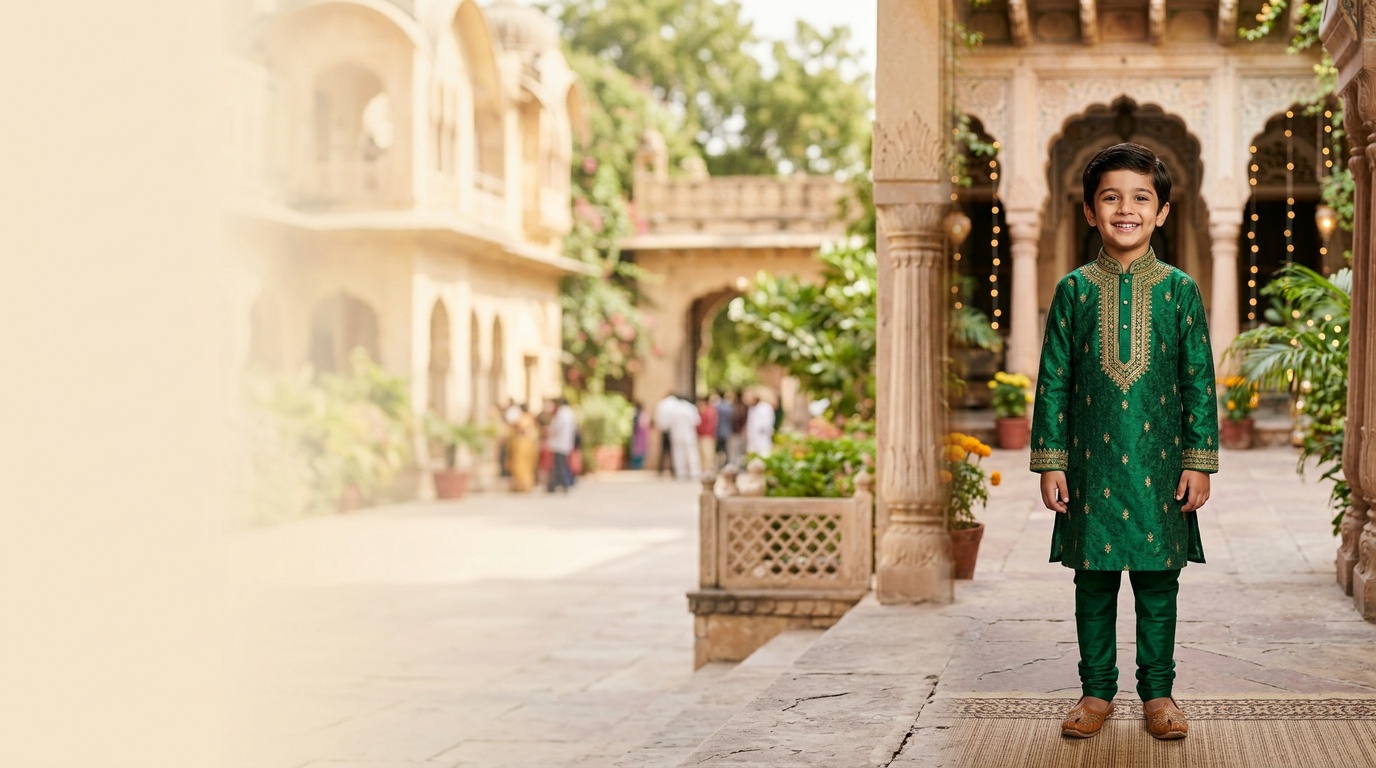 Boys Festive Kurta Collection — Shree Vastra